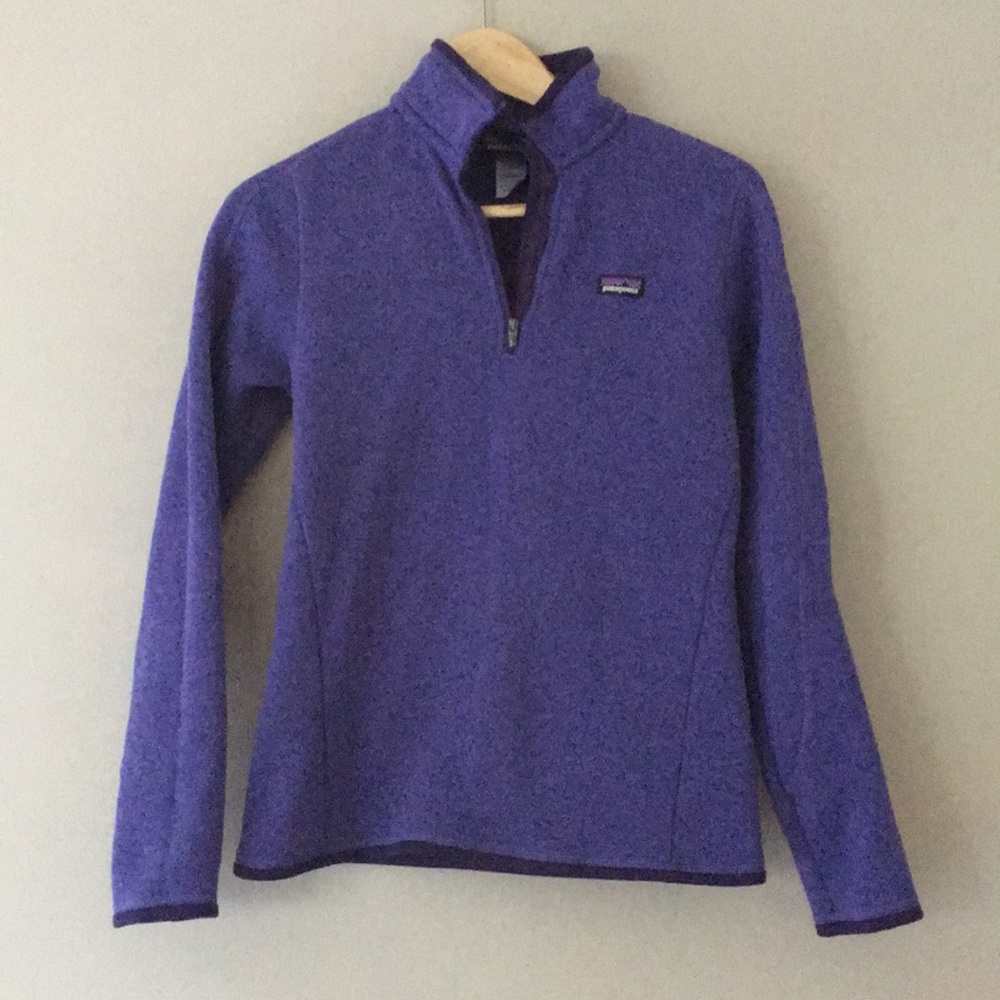 Purple Patagonia Better Sweater
